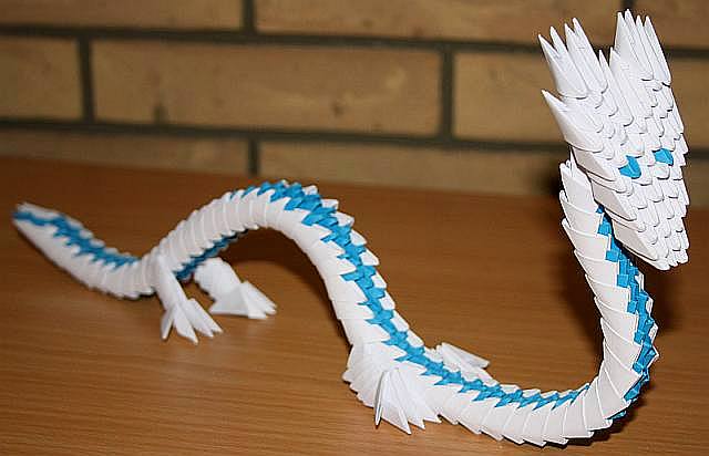 nnassuss´s place: 3d Origami dragon
