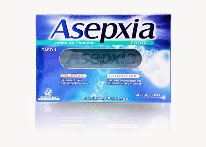 Como lavarse la cara con jabon asepxia
