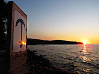 Zalazak sunca, Splitska otok Brač slike Zalazak sunca, Splitska otok Brač slike