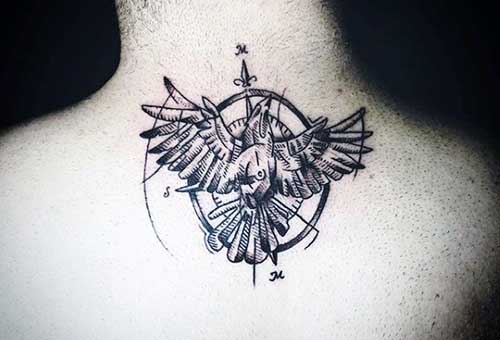compass and bird tattoo tumblr compass and bird tattoo tumblr