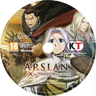 Arslan The Warriors of Legend - Disk Label