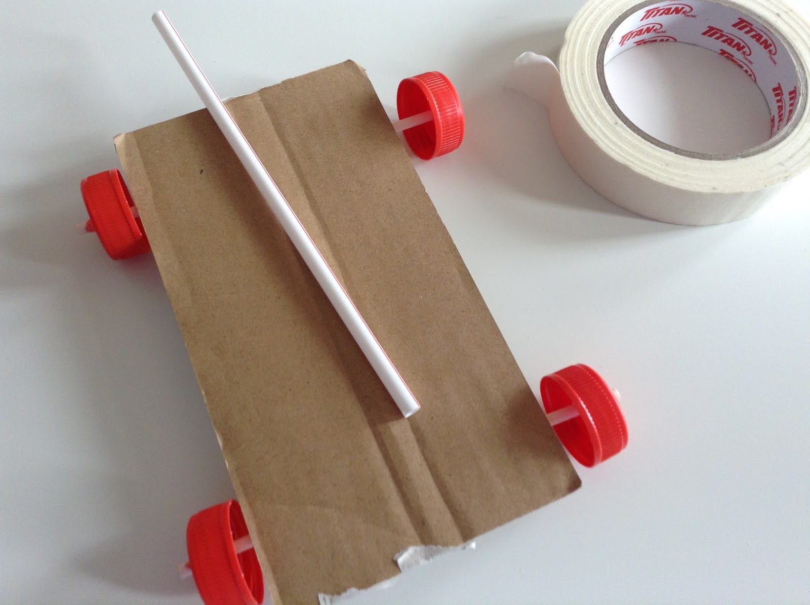 TeacherMomPlus3 Balloon Powered Mars Rover