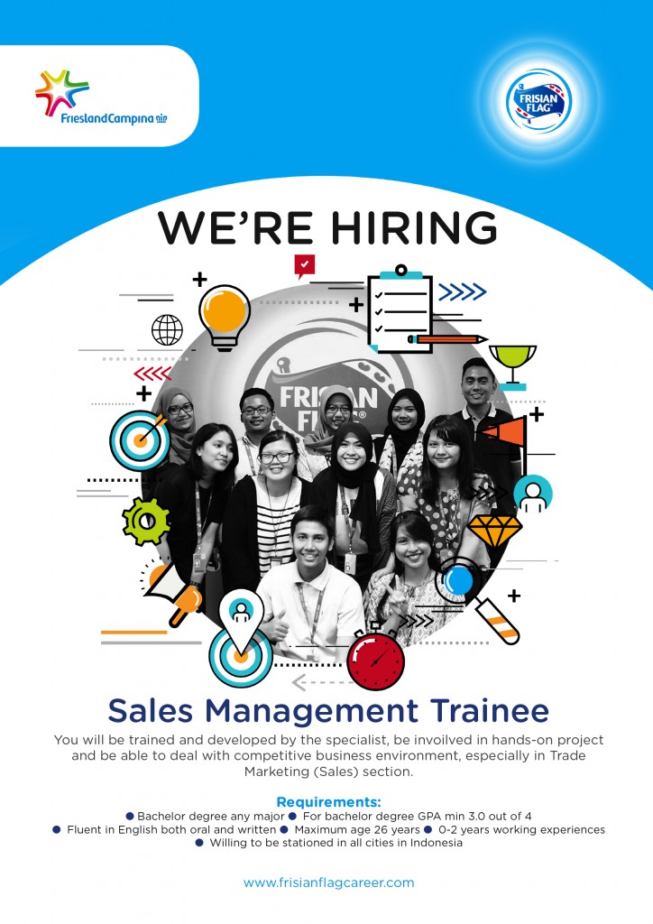 Recruitment Sales Management Trainee Frisian Flag Indonesia Recruitment Sales Management Trainee Frisian Flag Indonesia
