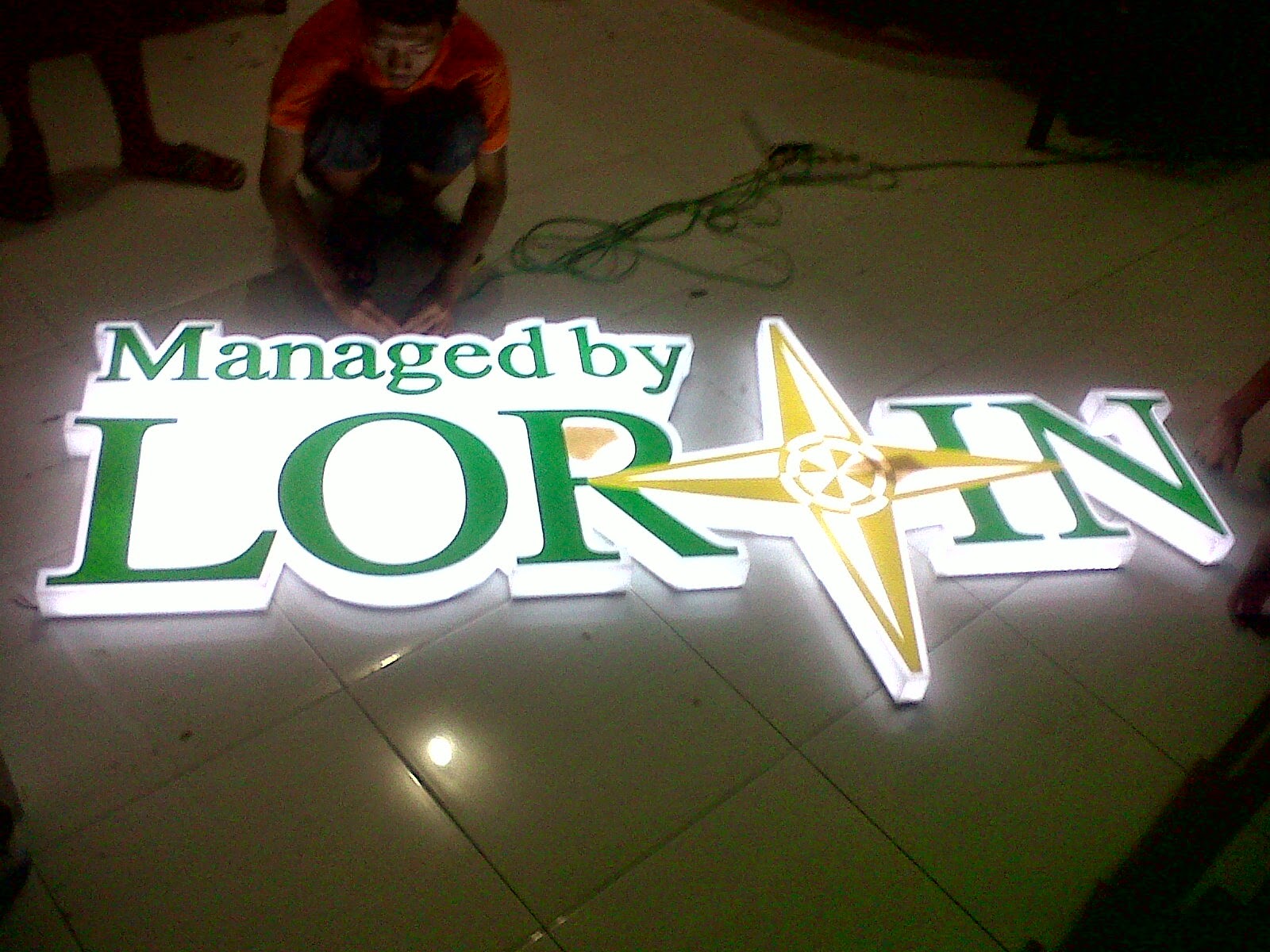 LETTER LED & NEON BOX ACRYLIC SEMARANG Letter LED