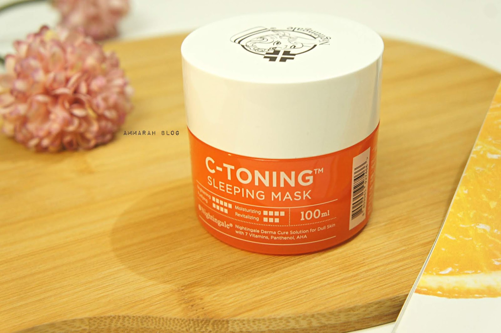 Ammarahblog Review Nightingale CToning Sleeping Mask