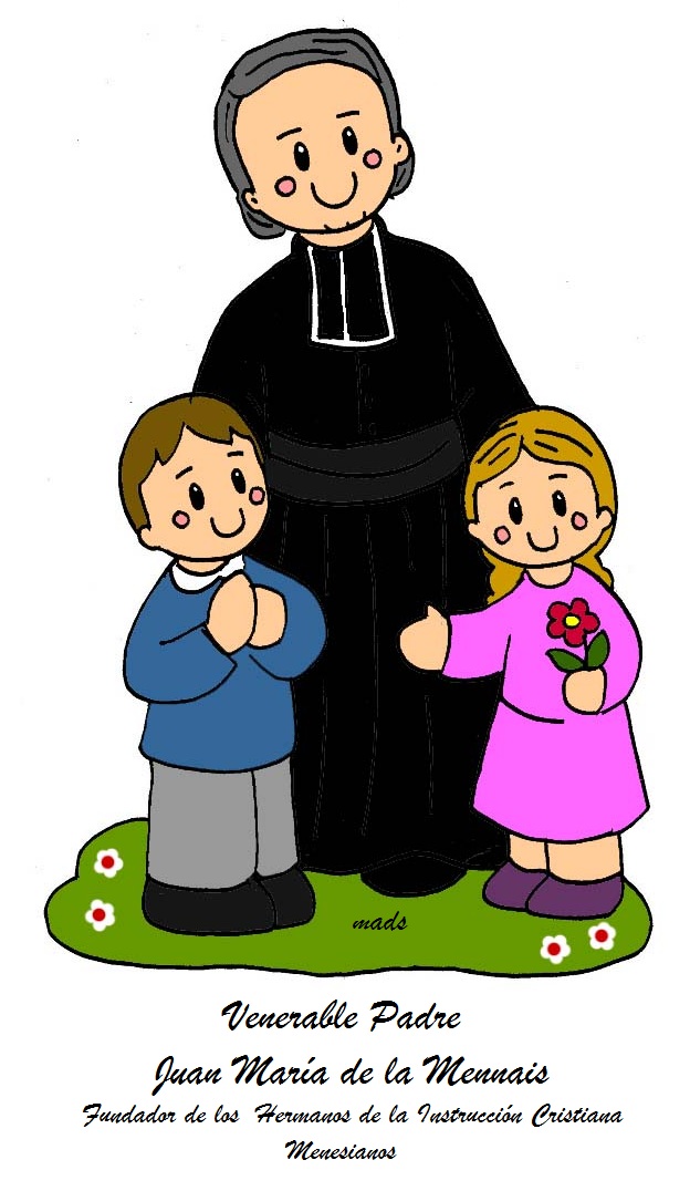 Mis ilustraciones Venerable Juan María De la Mennais