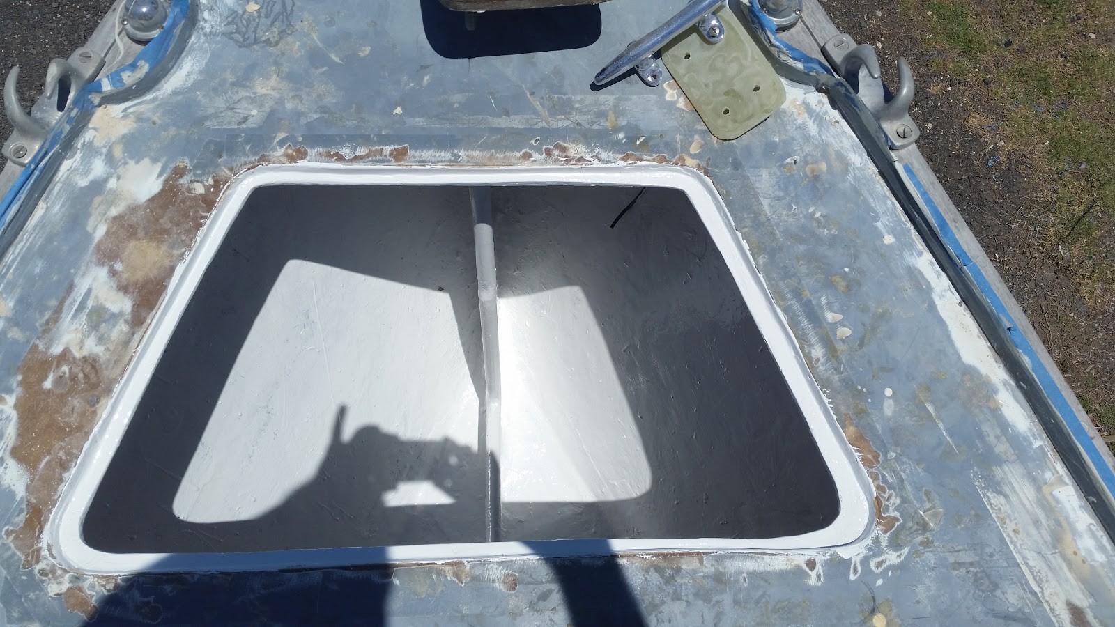 Sailing Whimsy Anchor locker Part 2 done!