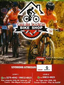 Casa das bicicletas BIKE SHOP REVENDEDOR AUTORIZADO CALOI - SCOTT