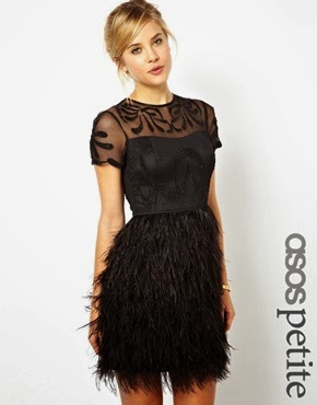 Lust of the week: ASOS dress with feather skirt | Style Trunk