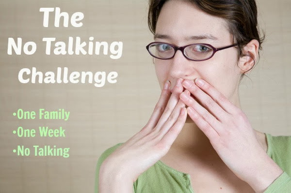 This family isn't talking for a week to learn how to communicate better and help the kids get along. #parenting