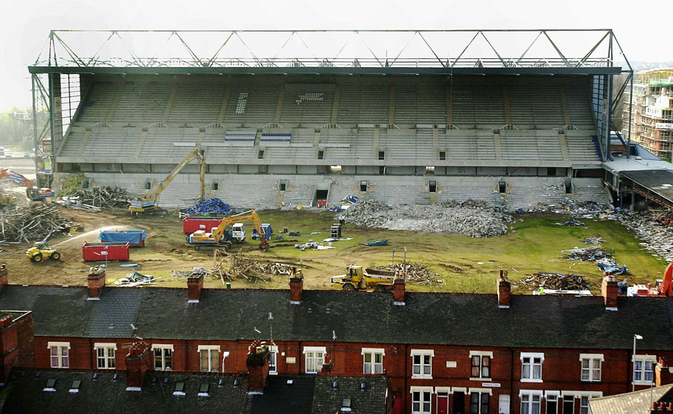 The Rainham End. Filbert Street Leicester City