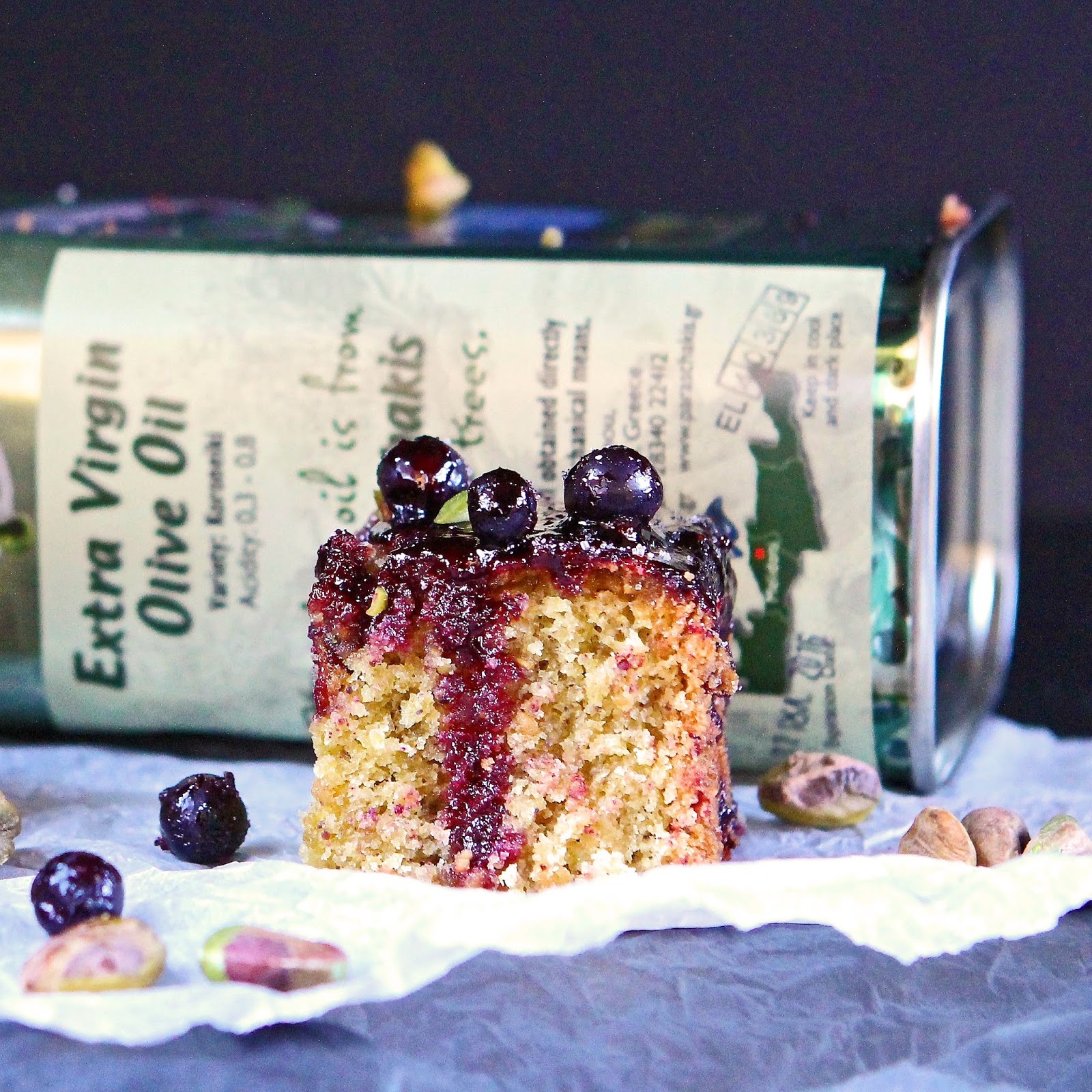 Gluten Free Alchemist Pistachio, Lime & Olive Oil Cake with