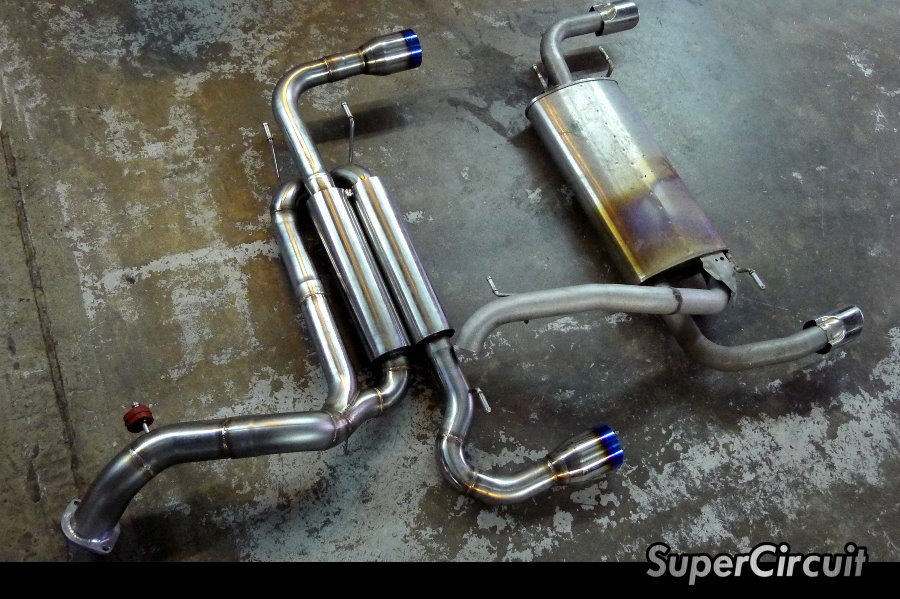 SUPERCIRCUIT Exhaust Pro Shop: Mazda3 MPS Axle Back Exhaust Custom