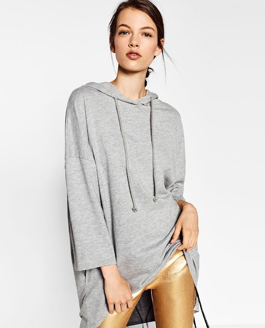 AUTUMN TRENDS; HOODIE SWEATSHIRT.-