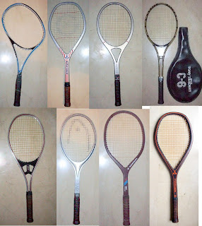 Resultado de imagen de evolucion de raquetas de tenis