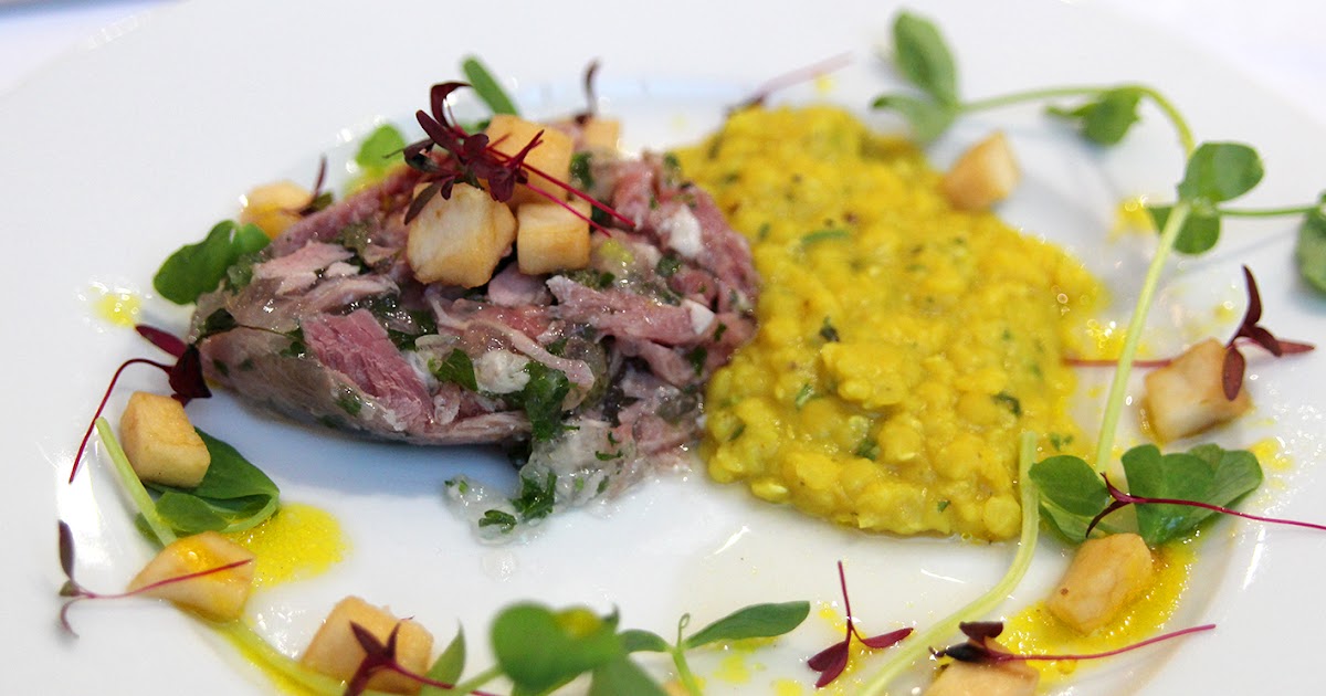 New River Dining Ham hock terrine (and pea and ham soup)