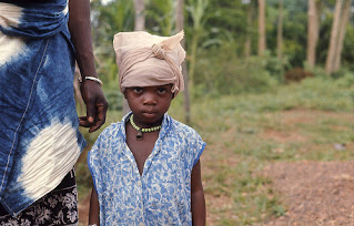 Girl from the Kpelle tribe in Kpaiyea, Liberia