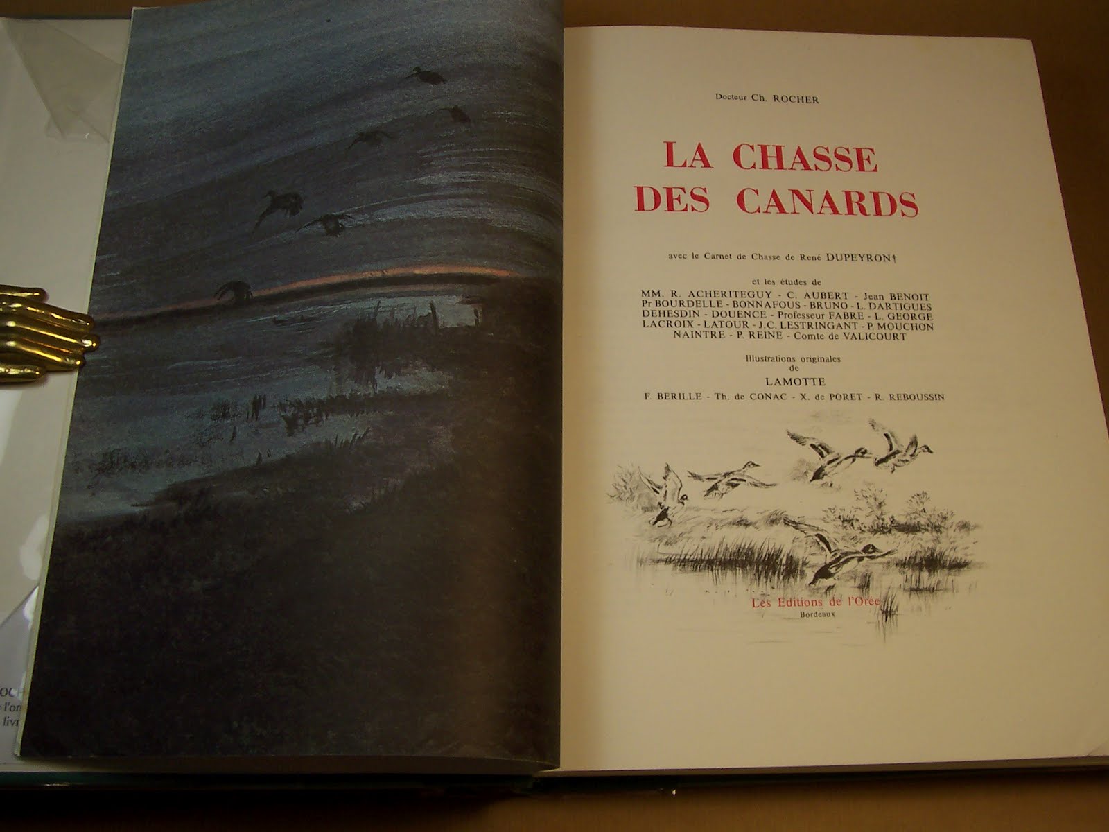 Librairie Ancienne Et Autres Tresors La Chasse Des Canards Par