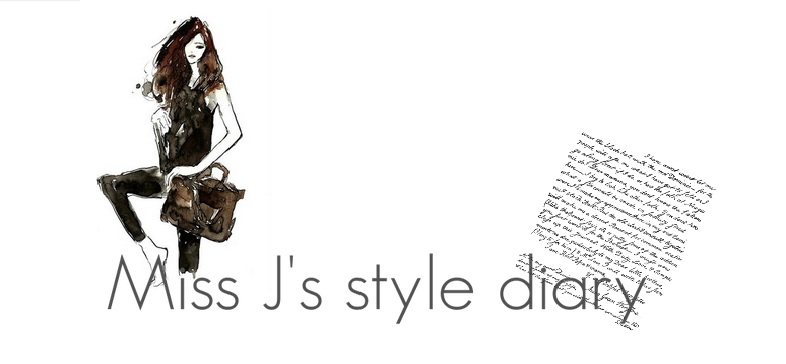 Miss J's style diary