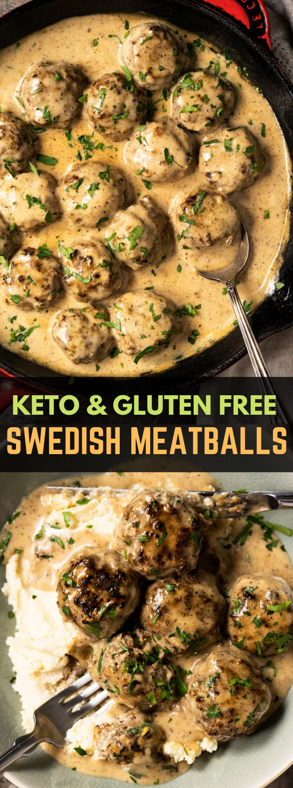 GLUTEN FREE & KETO SWEDISH MEATBALLS #familyrecipes #ketogenic