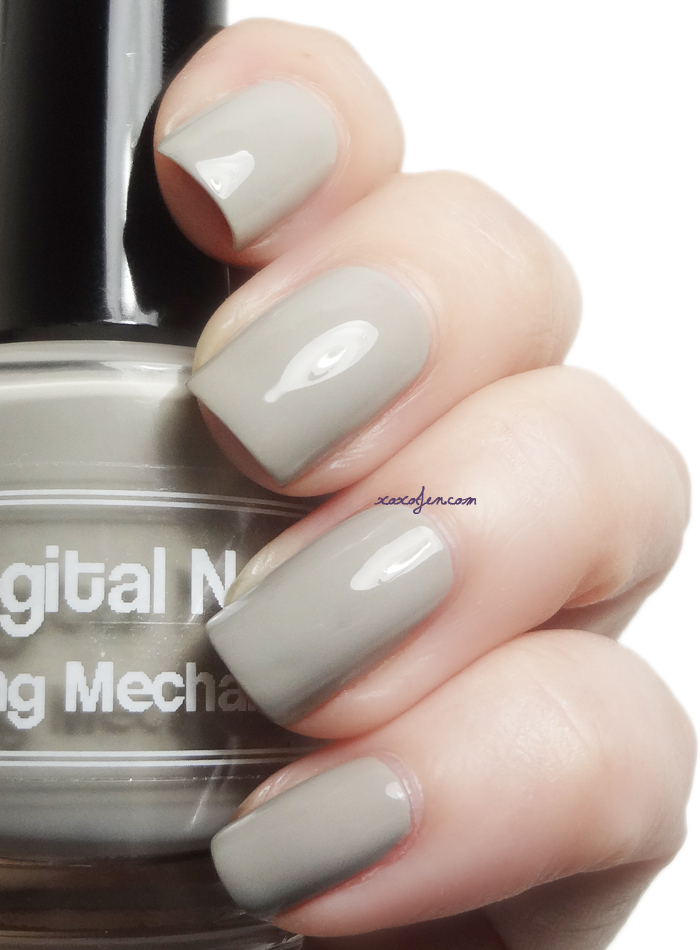 xoxoJen's swatch of 
Digital Nails Tauping Mechanism