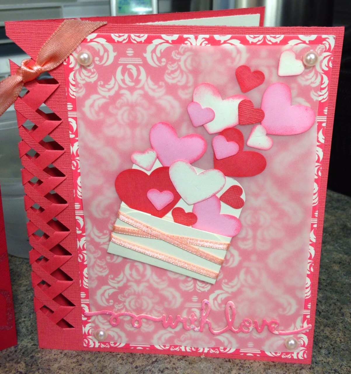 Lattice Edge card Lattice Fold, Mini Envelope,