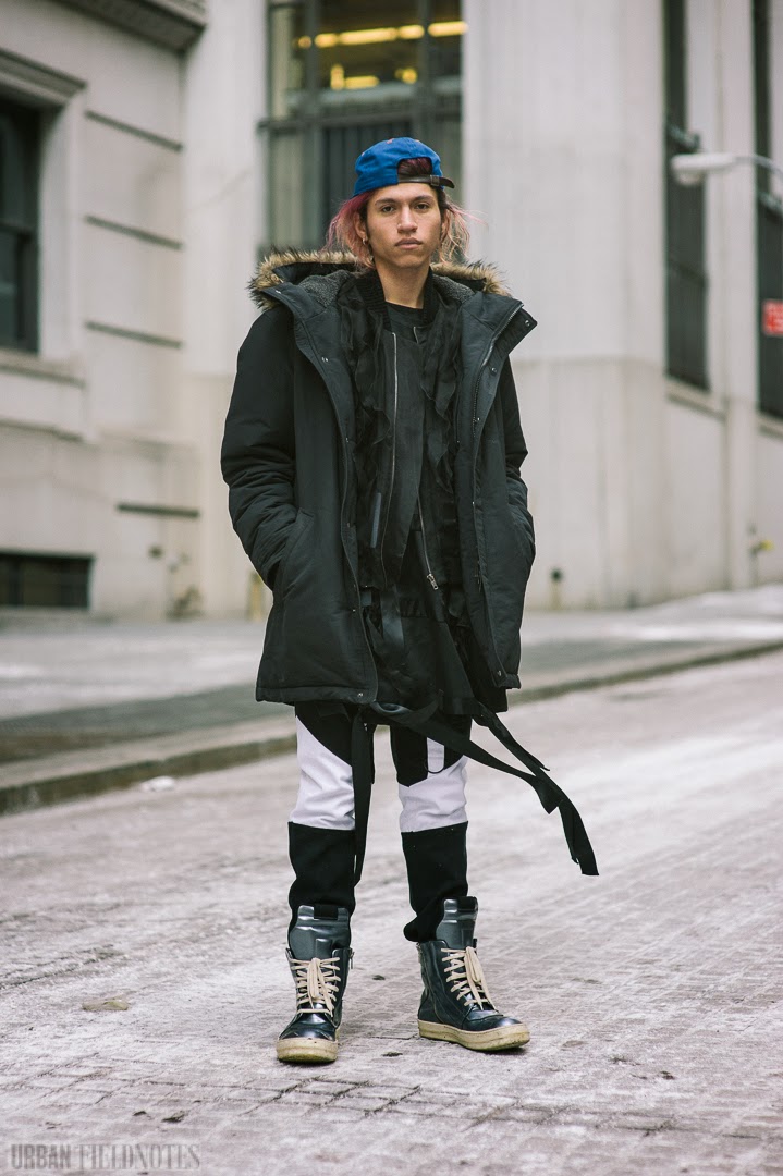 Urban Fieldnotes: Outside Hood By Air, Wall St, New York
