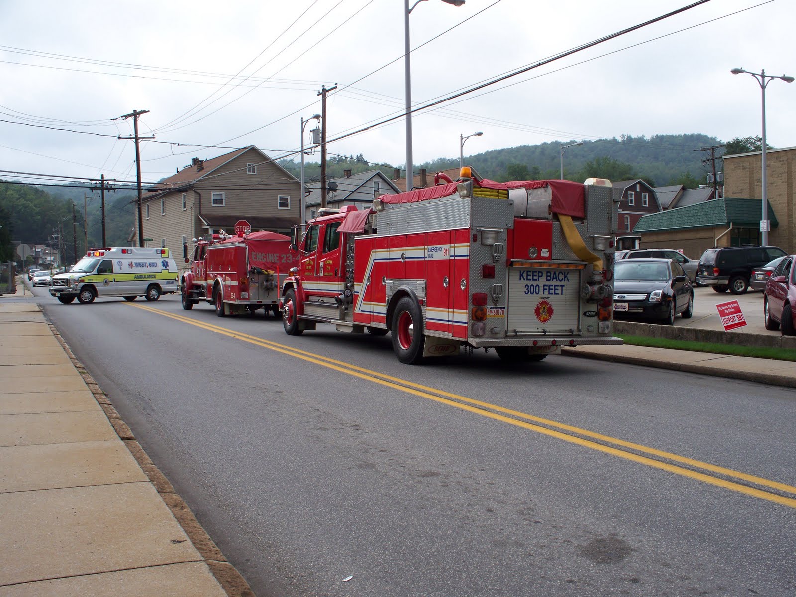Vintage Johnstown Remembering 911 West End Flag Dedication
