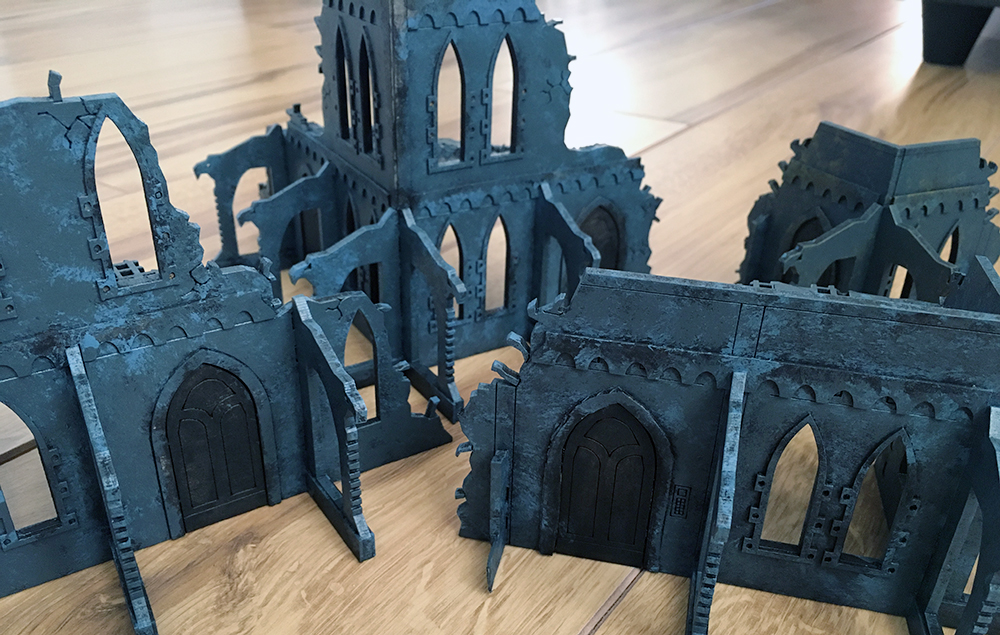 Sword of templar Terrain tutorial How I build and painted