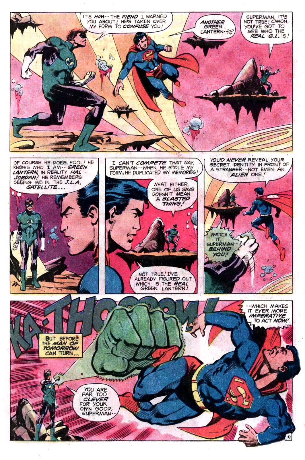 The Dork Review DC Comic Presents Superman and Green Lantern