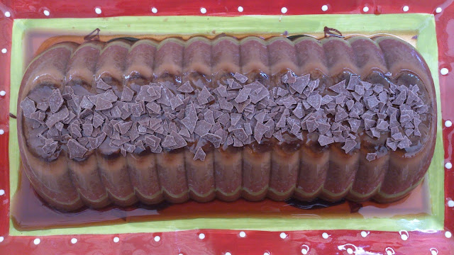 tarta pastel cremosa sin horno trufas chocolate caramelo fácil rica aprovechamiento reciclaje navidad navideño cuca postre fiesta festivo