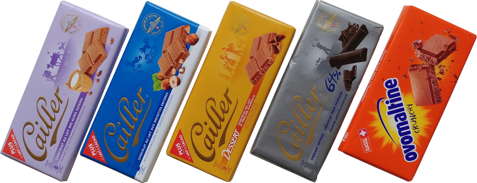Niemcy, Turcja i Szwajcaria Chocolate wrappers collection. Kolekcja