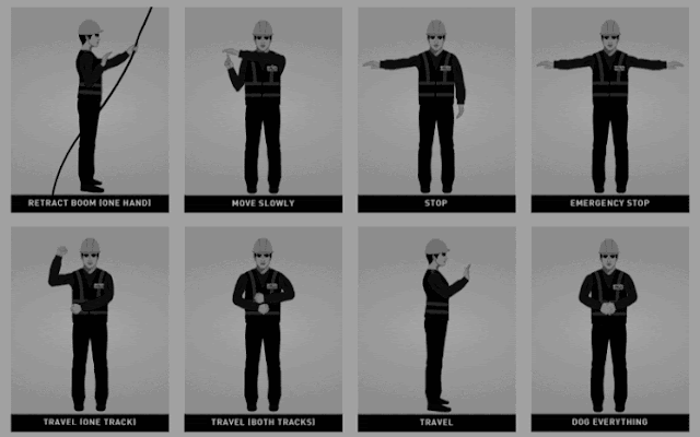 Dasar Dasar Rigging Hand Signal - Engineering Jobs Rigging Hand Signal