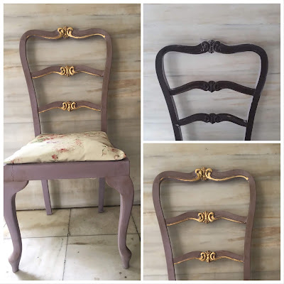 Επιχρύσωση καρέκλας με φύλλα χρυσού 16 Annie Sloan Greece Επιχρύσωση καρέκλας με φύλλα χρυσού 16 Annie Sloan Greece