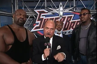 WCW Superbrawl 2000 -  Harlem Heat 2000 talk to Mean Gene