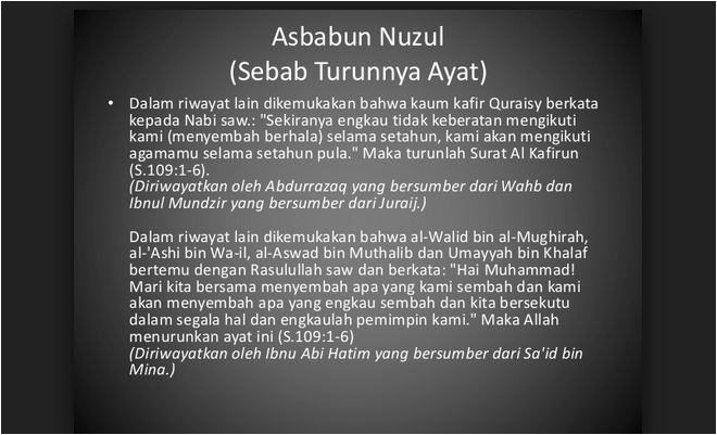Asbabun Nuzul Pengertian Serta Kegunaannya Islaminotes