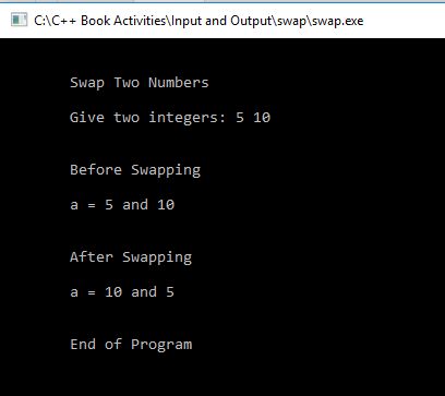 Free Programming Source Codes and Computer Programming Tutorials: Swap ...