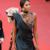 Naomi Campbell Braless At Cannes Film Festival