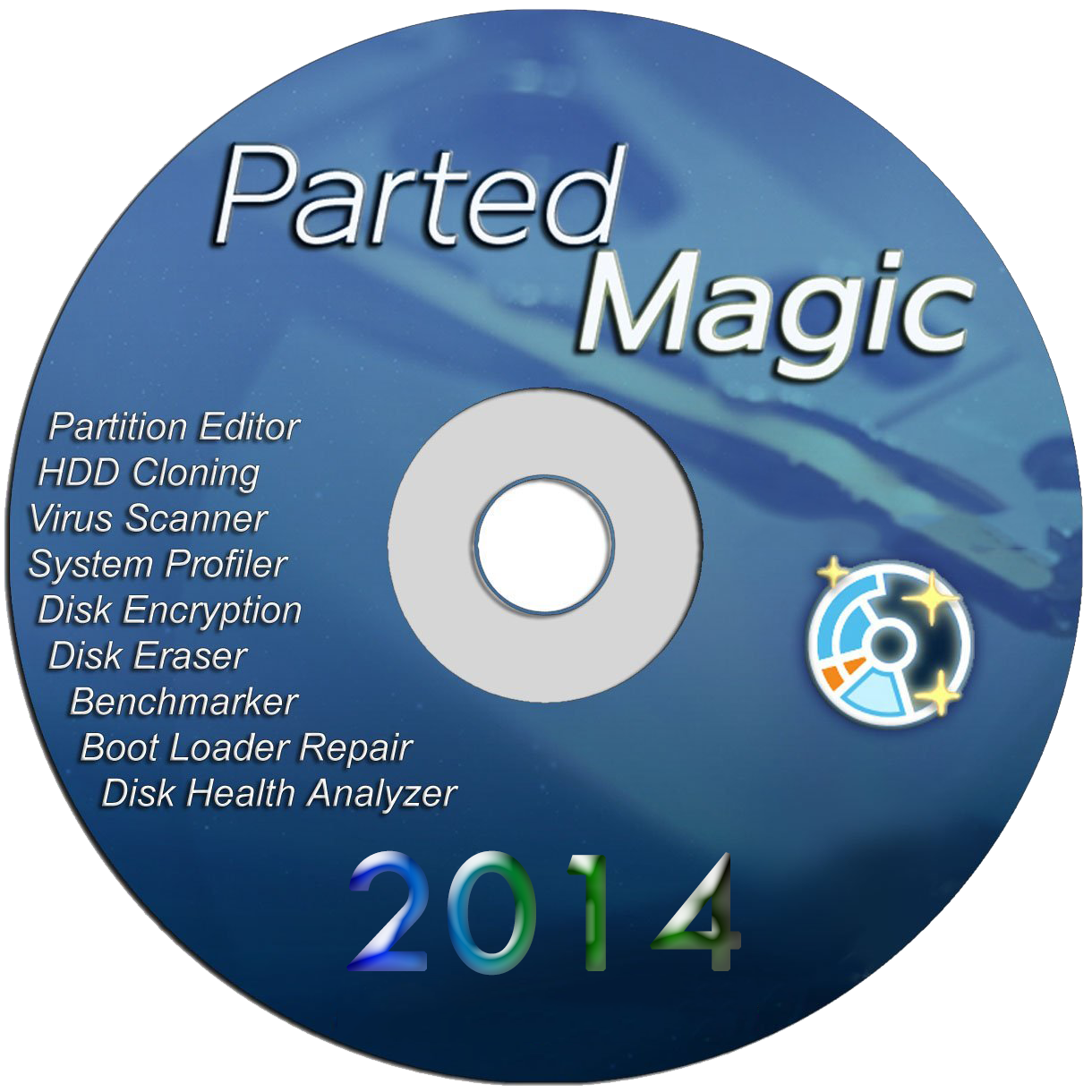 اسطوانة الصيانة  Parted Magic 2014.06.10 لتقسيم الهارد واصلاح مشاكله اخر اصدار