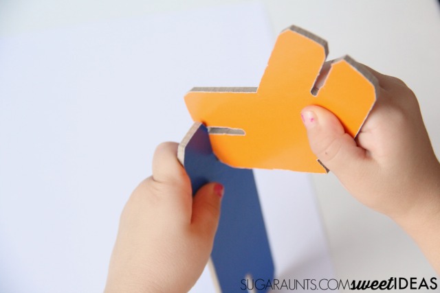 Fine motor development with building toys YOXO building kits