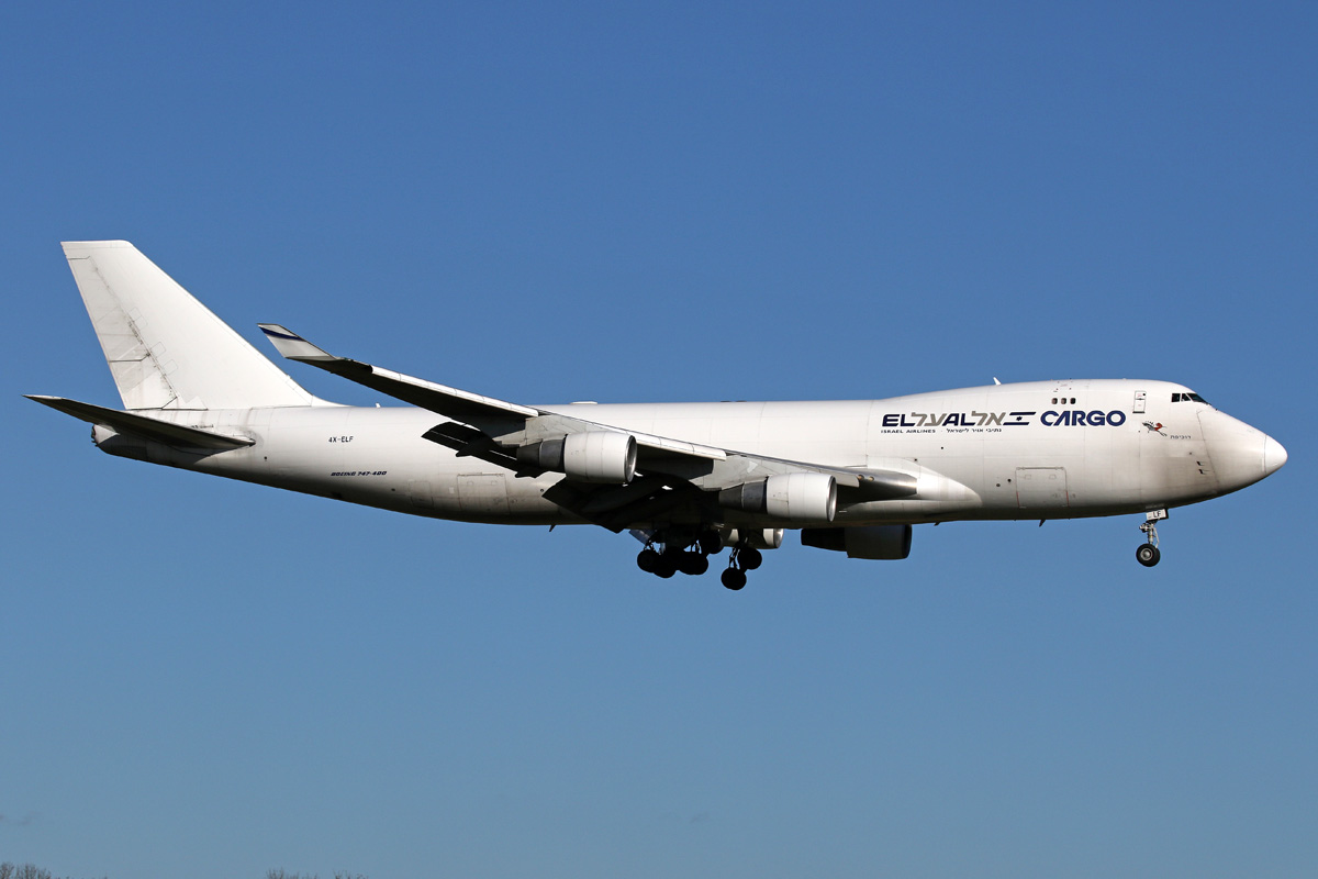 Planes And Trains Planes 2015 4X ELF Boeing 747 412F EL AL