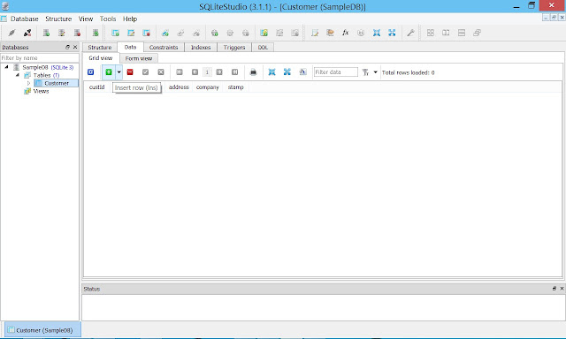 sqlitestudio 3.1.1 import excel