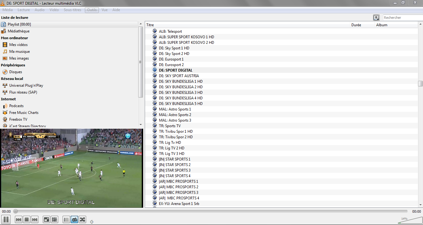 Active cline cccam italy