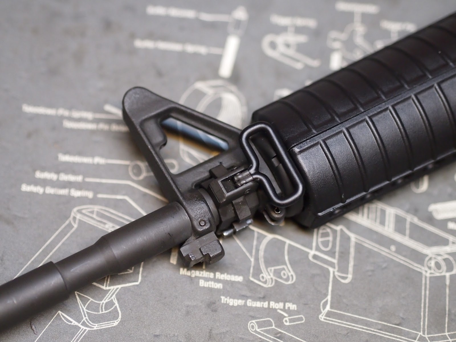 Mister Donut's Firearms Blog Bushmaster side sling swivel for M4