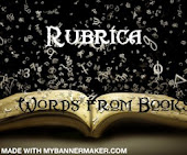 Rubrica: "Words from Books"
