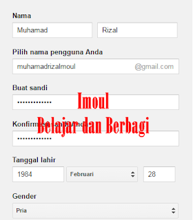 Isi Data Akun isi-data-akun.imoul.blogspot.co.id