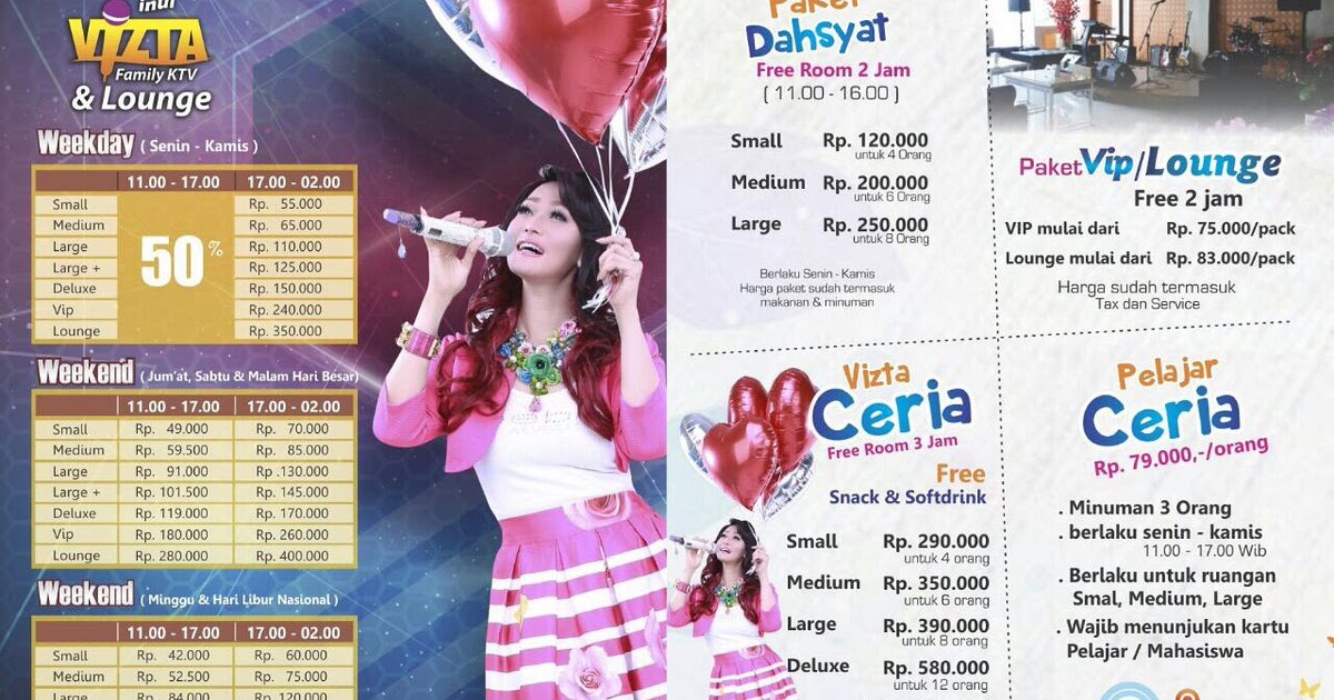 Promo Paket dan Harga Karaoke Inul Vizta Cirebon Inul Vizta Family KTV