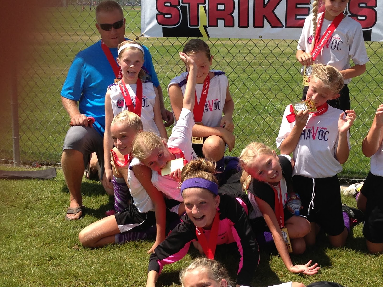 Thompson Family Layton Strikers Soccer Tournment CHAMPIONS!!