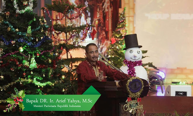 Perayaan Natal 2015 bersama Kementerian Pariwisata (photo by. Humas Kemenpar)