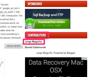 Contributors panel Contributors panel